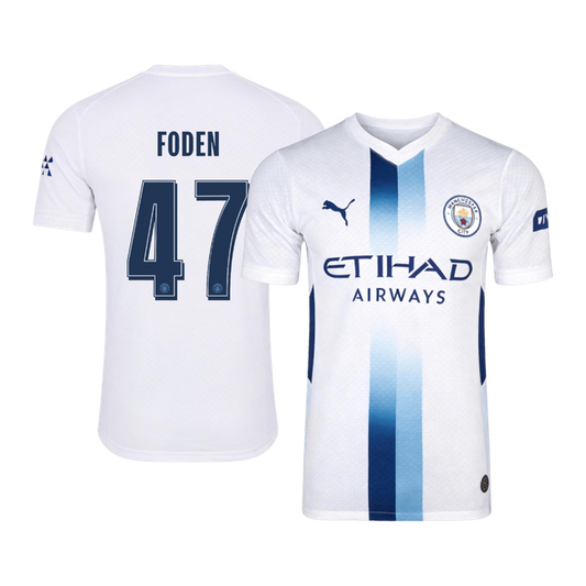 Player Version FODEN #47 Manchester City Third Away Football Jersey 2026/27