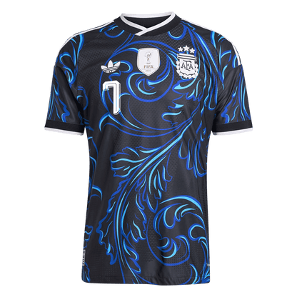Authentic DE PAUL #7 Argentina Away Soccer Jersey 2026