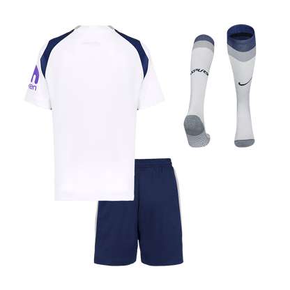 Kid's Tottenham Hotspur Home Soccer Jersey Kit(Jersey+Shorts+Socks) 2025/26