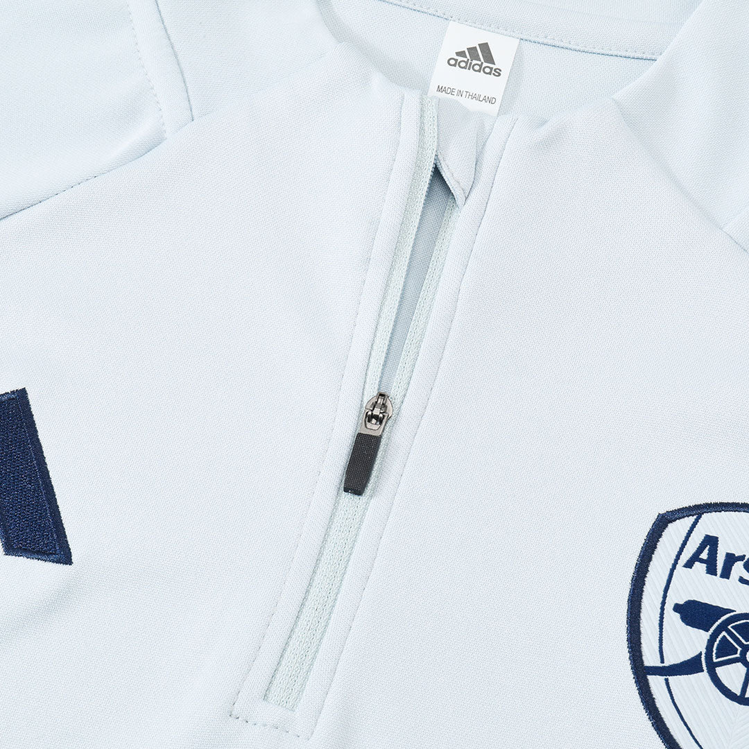 Arsenal Zipper Sweatshirt Kit(Top+Pants) 25/26 White