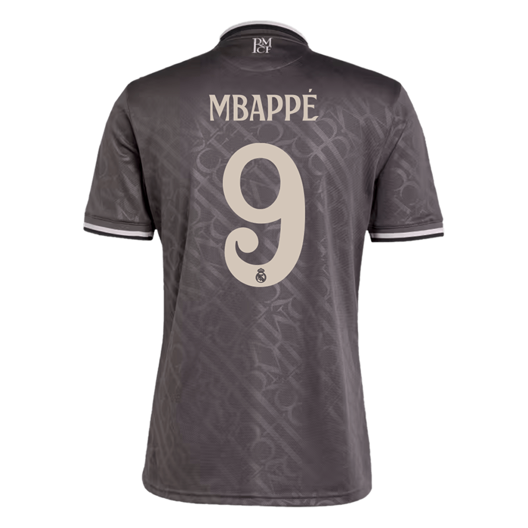 Mbapp¨¦ #9 Real Madrid Third Away football shirt 2024/25