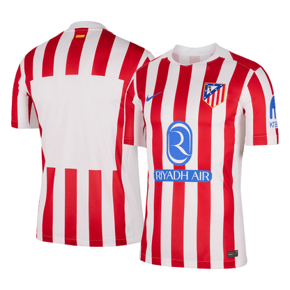 Atletico Madrid Home Soccer Jersey 2025/26 Red&White