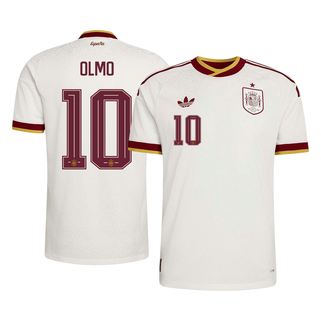 Authentic OLMO #10 Spain Away Soccer Jersey 2026