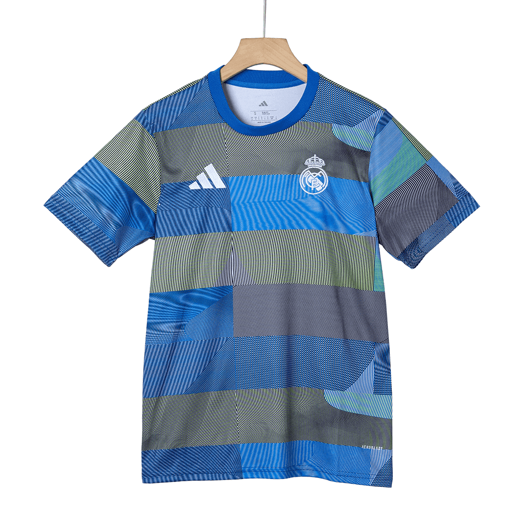 Real Madrid Pre-Match Soccer Jersey 25/26 Blue