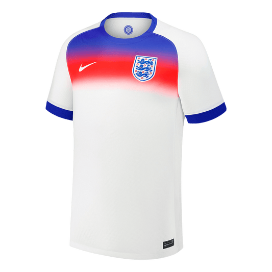 Men's England Home Soccer Jersey 2025 White - Women's Euro