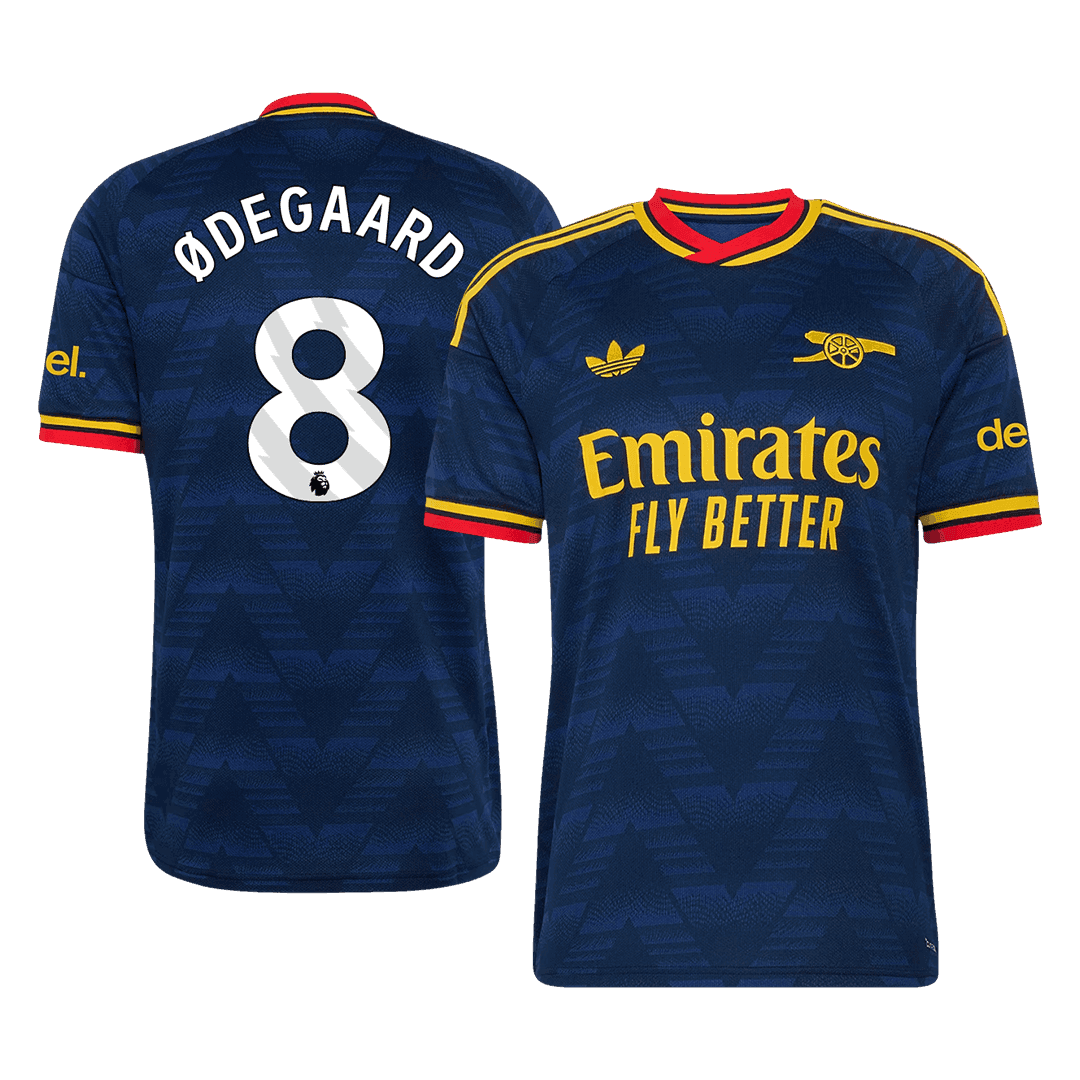 ØDEGAARD #8 Arsenal Away Soccer Jersey 2026/27 Royal Blue