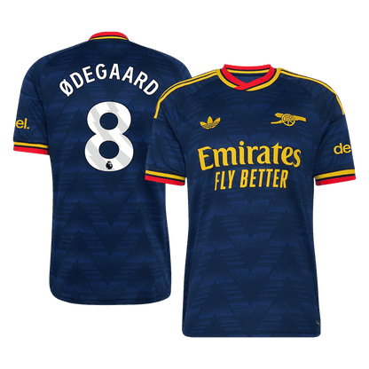 ØDEGAARD #8 Arsenal Away Soccer Jersey 2026/27 Royal Blue