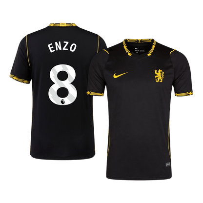 ENZO #8 Chelsea Away Soccer Jersey 2026/27 Black
