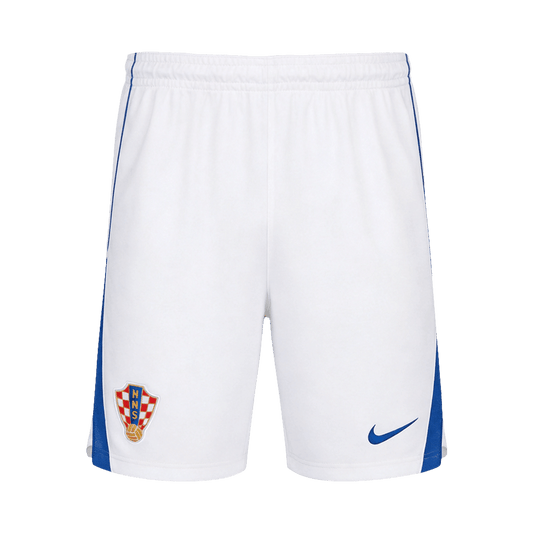 Croatia Home Soccer Shorts World Cup 2026 White