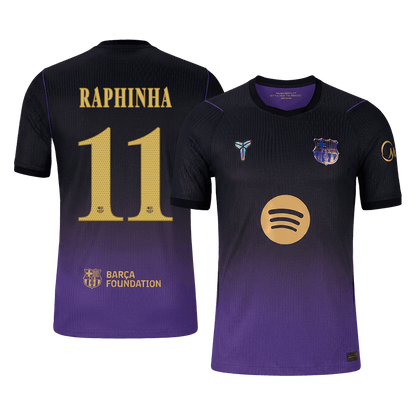 Authentic RAPHINHA #11 Barcelona Away Soccer Jersey 2026/27