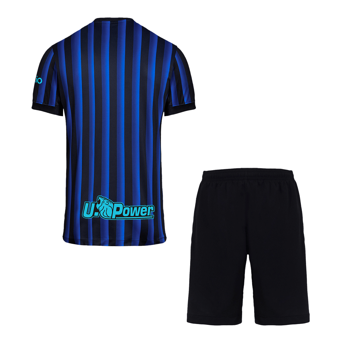 Inter Milan Home Soccer Jersey Kit(Jersey+Shorts) 2025/26 Blue&Black