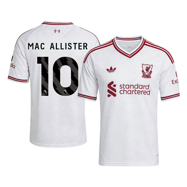 MAC ALLISTER #10 Liverpool Away Soccer Jersey 2026/27 White