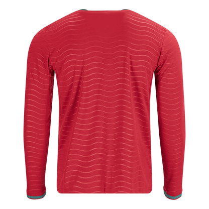 Player Version Portugal Home Long Sleeve Football Shirt 2026