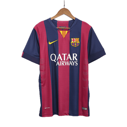 Retro SUÁREZ  #9 2014/15 Barcelona Home Soccer Jersey