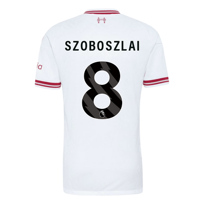 Authentic SZOBOSZLAI #8 Liverpool Away Soccer Jersey 2026/27
