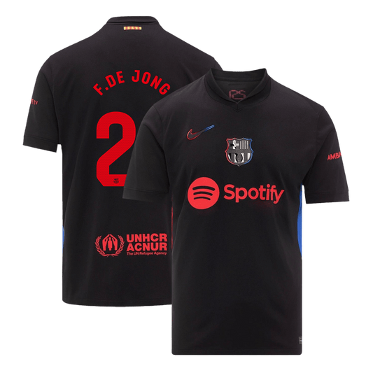F.DE JONG #21 Barcelona Away Soccer Jersey 2024/25