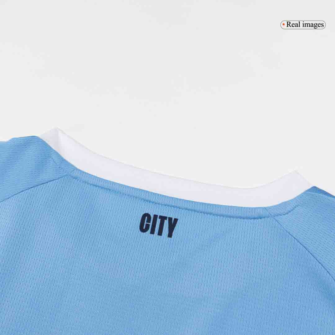 Manchester City Home Football Shirt 2025/26 Blue