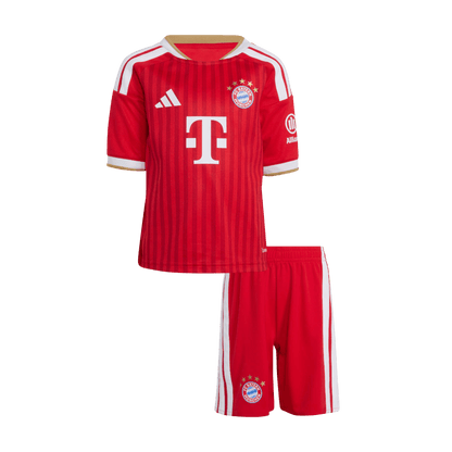 Player Version Kids Bayern Munich Home Soccer Jersey Kit (Jersey+Shorts) 2026/27 Red