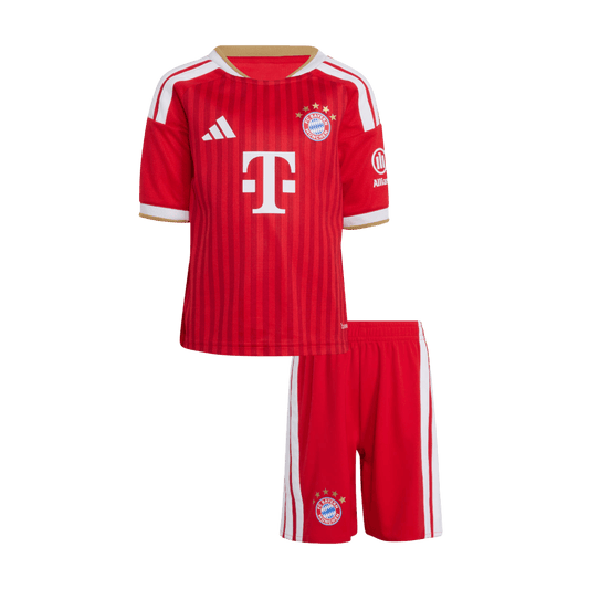 Player Version Kids Bayern Munich Home Football Jersey Kit (Jersey+Shorts) 2026/27 Red