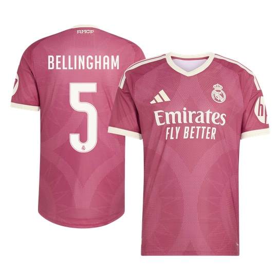 Authentic BELLINGHAM #5 Real Madrid Third Away Soccer Jersey 2026/27