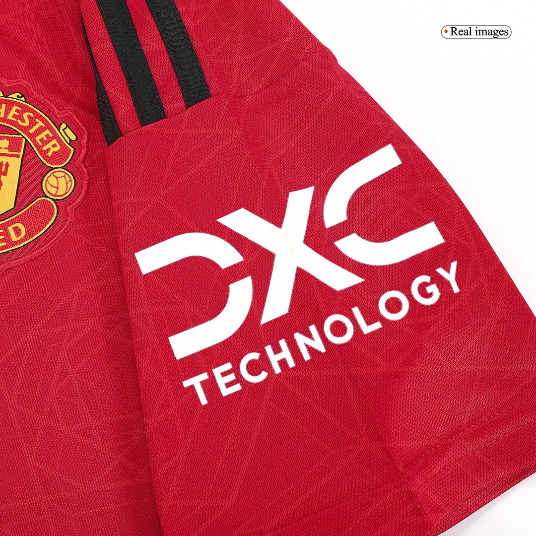 HØJLUND #11 Manchester United Home Soccer Jersey 2023/24 Red