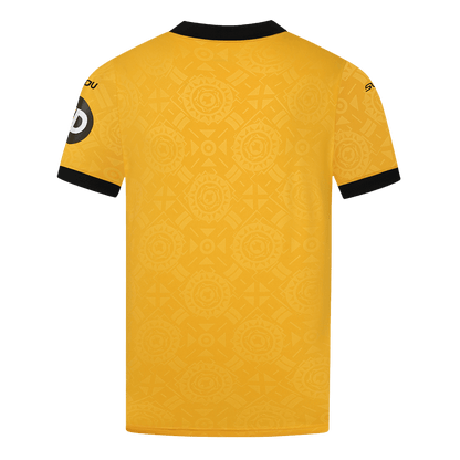 Wolves Home Soccer Jersey 2025/26 Yellow