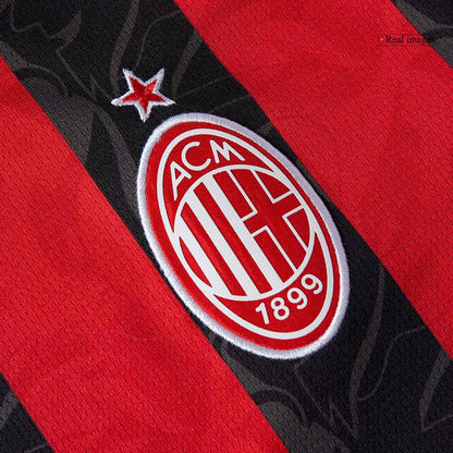 AC Milan Home Soccer Jersey Kit(Jersey+Shorts+Socks) 2025/26