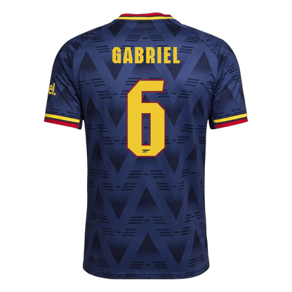Authentic GABRIEL #6 Arsenal Away Soccer Jersey 2026/27