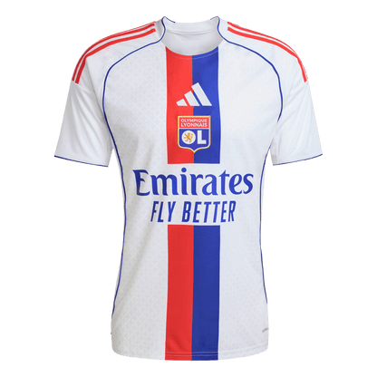 Olympique Lyonnais Home Soccer Jersey 25/26 White