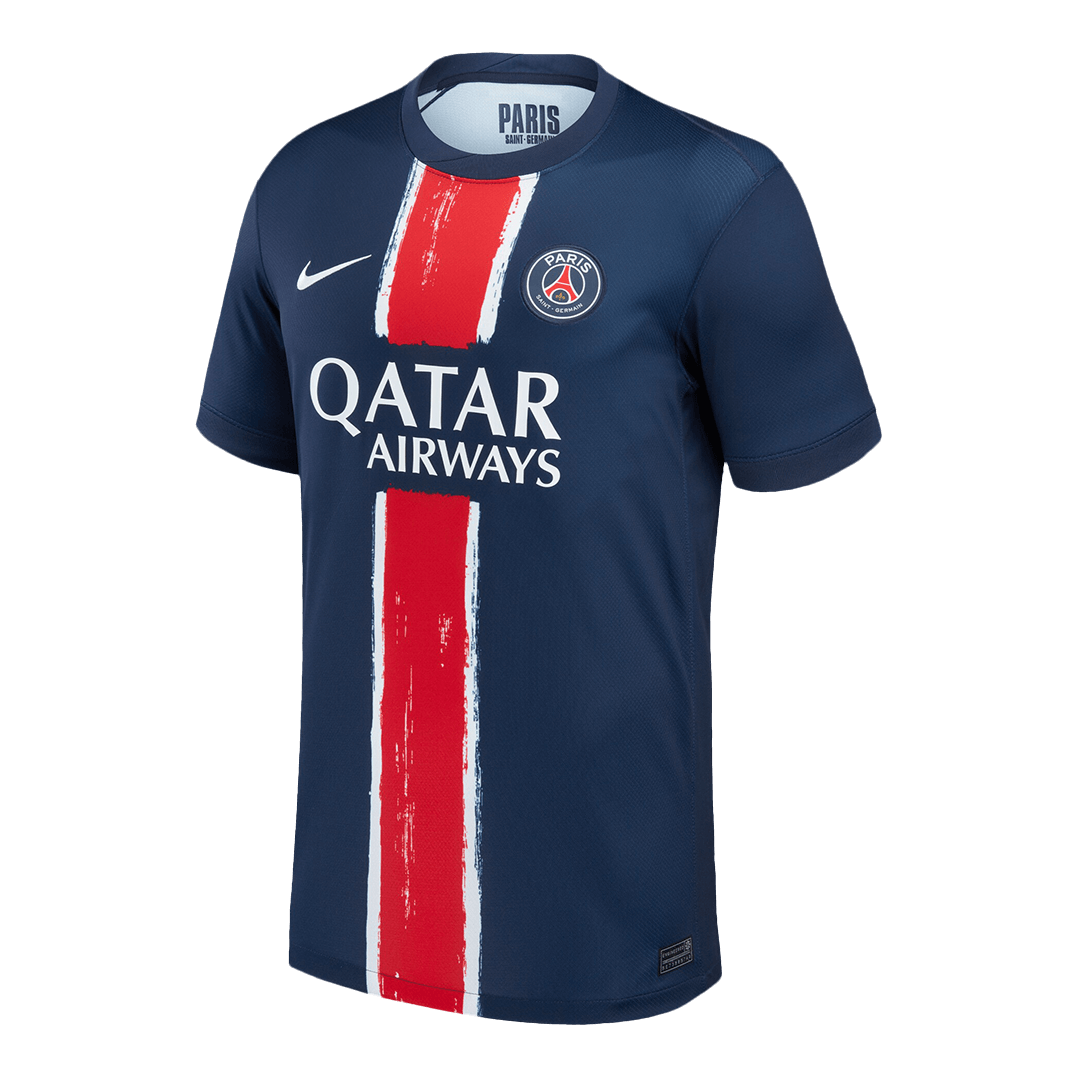 O.DEMBÉLÉ #10 PSG Home Soccer Jersey 2024/25 Navy