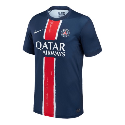 O.DEMBÉLÉ #10 PSG Home Soccer Jersey 2024/25 Navy
