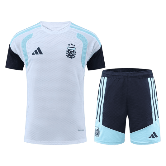 Argentina Pre-Match Soccer Jersey Kit(Jersey+Shorts) 2026