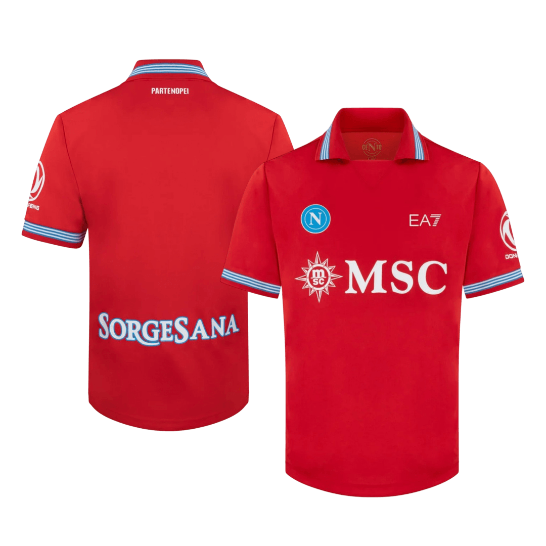 Napoli Third Soccer Jersey 2026/27 Red