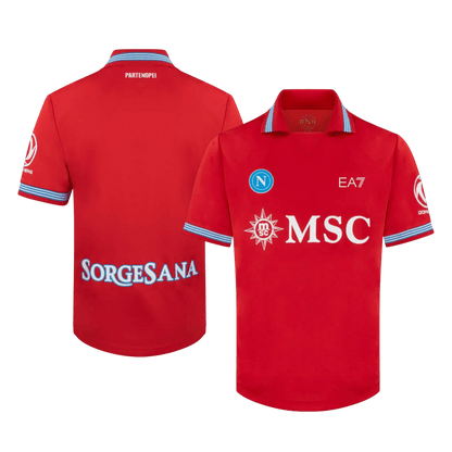 Napoli Third Soccer Jersey 2026/27 Red