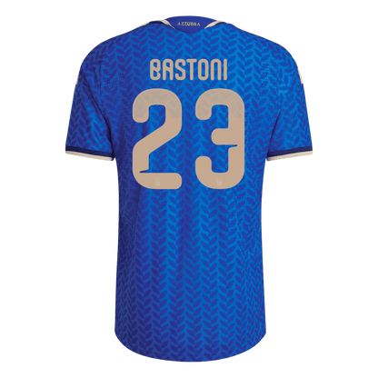 Authentic BASTONI #23 Italy Home Soccer Jersey 2026