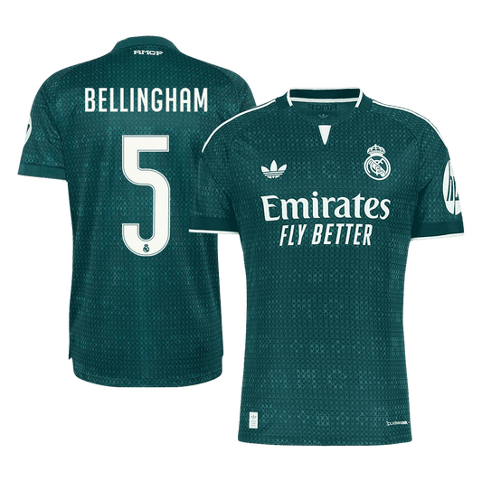 Authentic BELLINGHAM #5 Real Madrid Away Soccer Jersey 2026/27