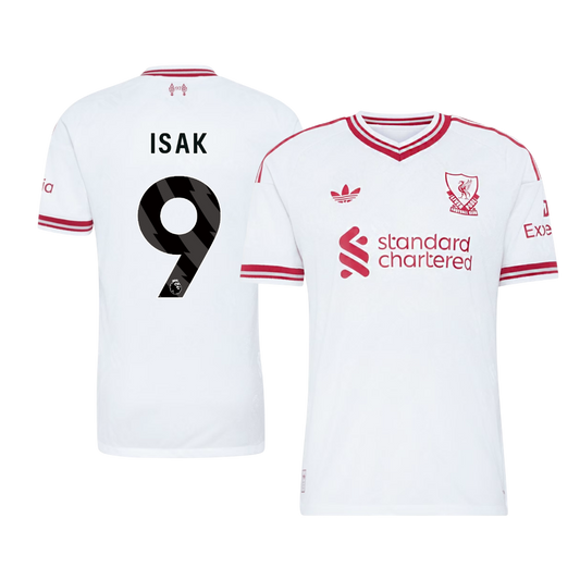 Authentic ISAK #9 Liverpool Away Soccer Jersey 2026/27