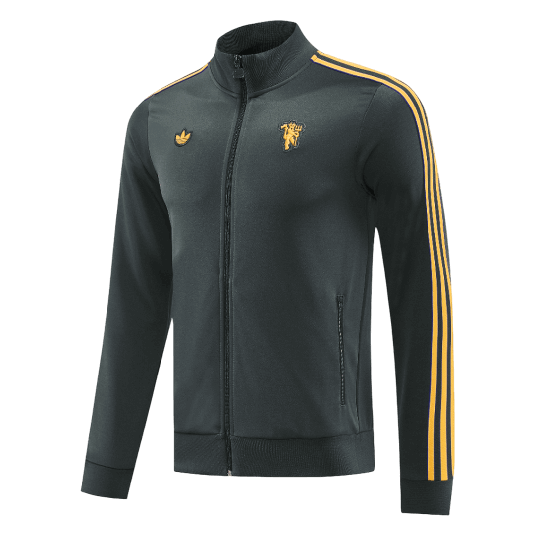 25/26 Manchester United Training Jacket Kit(Jacket+Pants) Black