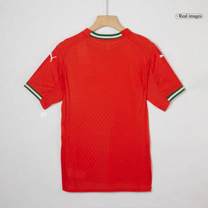 RONALDO #7 Authentic Portugal Home Soccer Jersey 2025 Red
