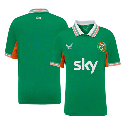 Men's Ireland Home Soccer Jersey 2025 Green - Women's Team