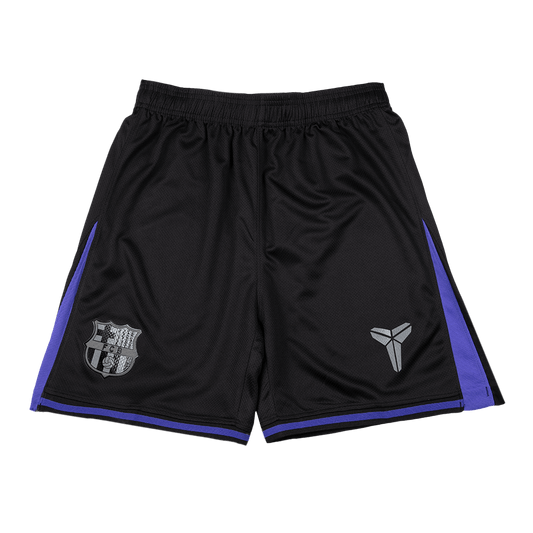 Barcelona Away Soccer Shorts 25/26 Black