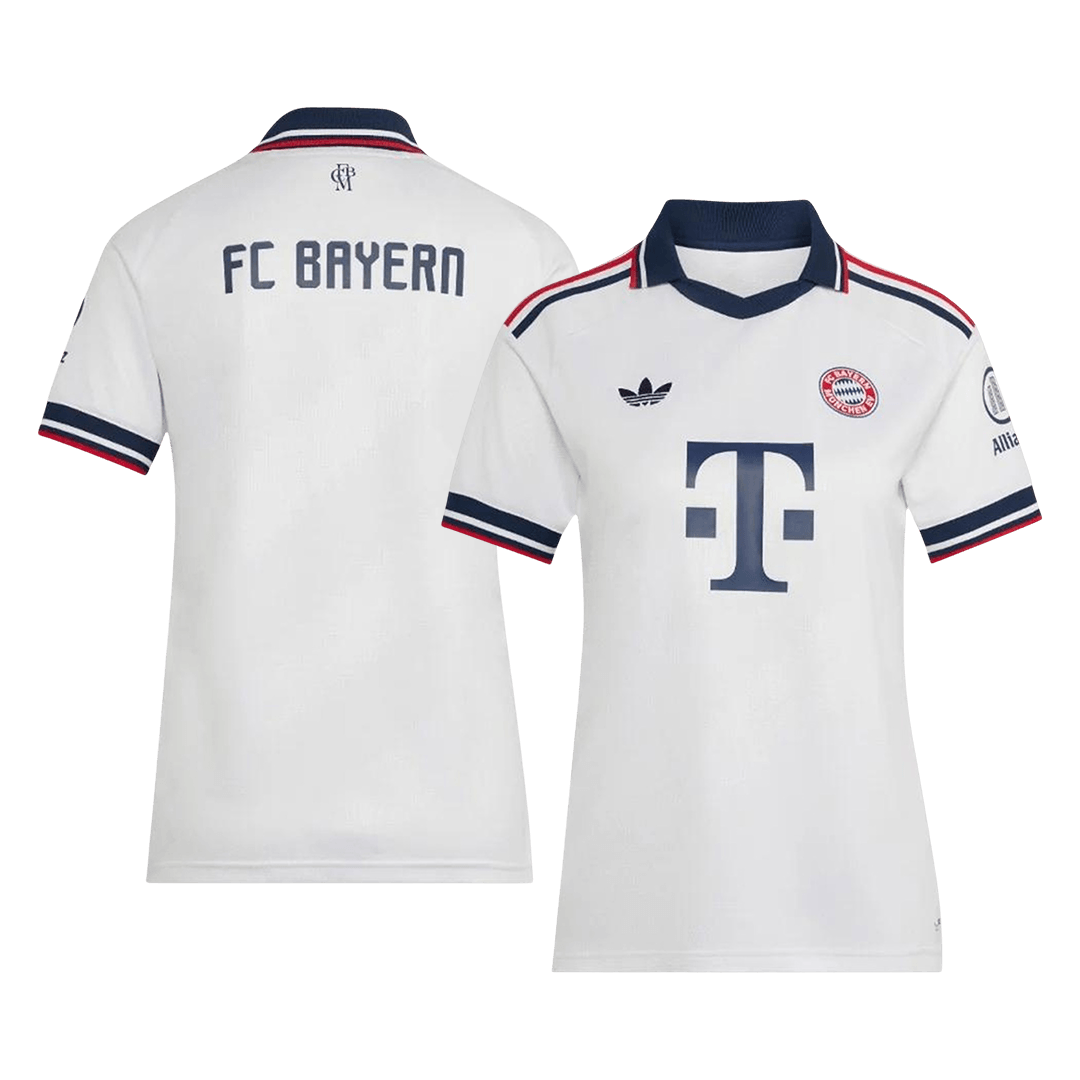 Women's Bayern Munich Away Soccer Jersey 2026/27 White