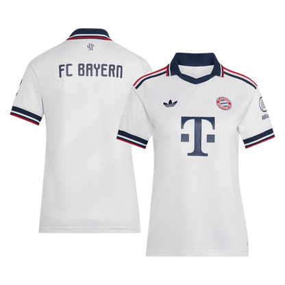Women's Bayern Munich Away Soccer Jersey 2026/27 White