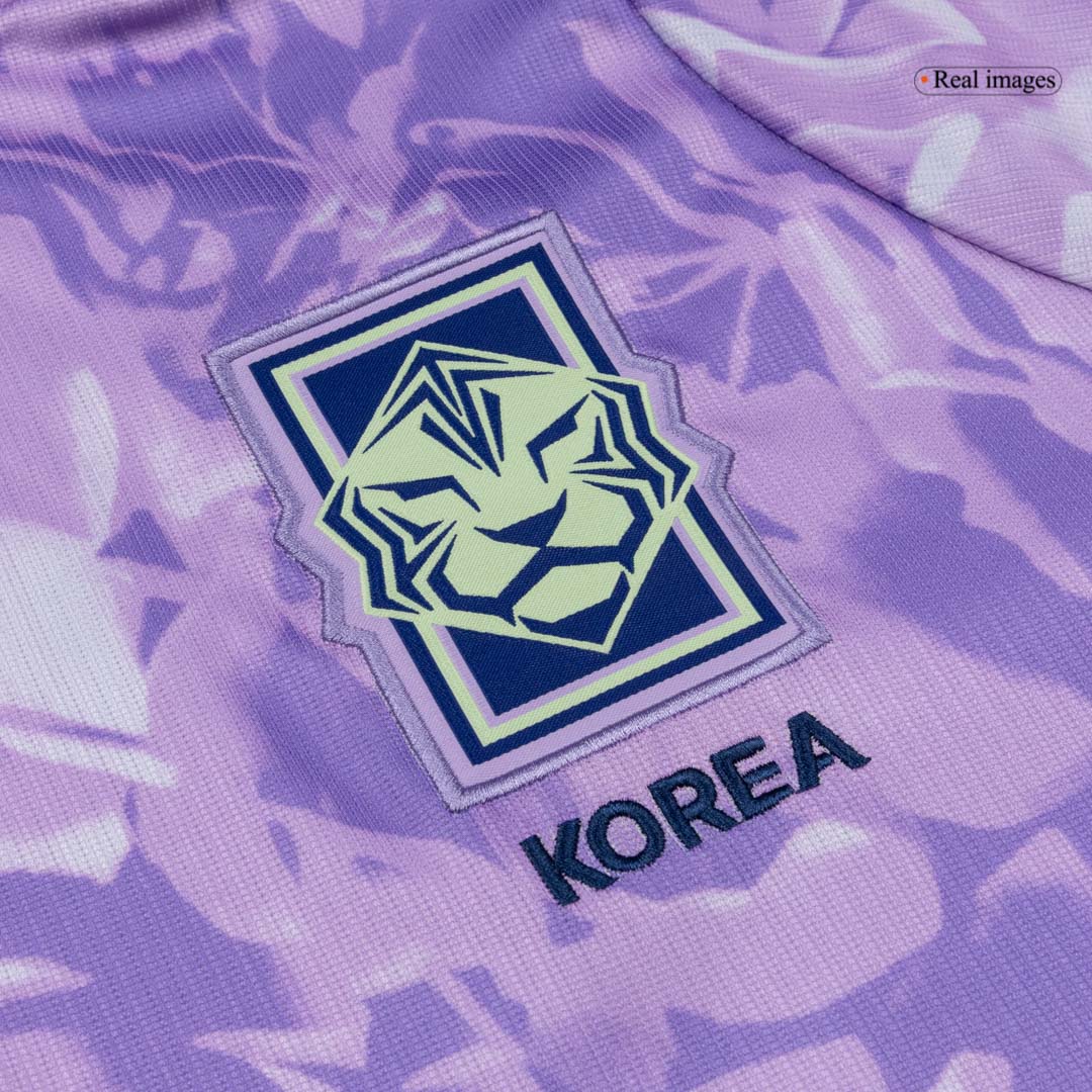 HEUNGMIN #7 South Korea Away Soccer Jersey World Cup 2026 Purple