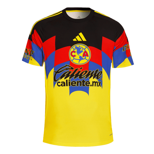 Club America Home Soccer Jersey 2025/26 Yellow