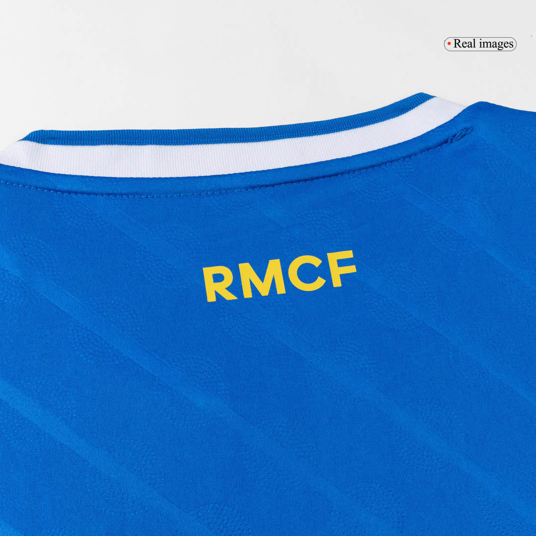 Real Madrid Third Away Soccer Jersey Kit(Jersey+Shorts) 2025/26 Blue