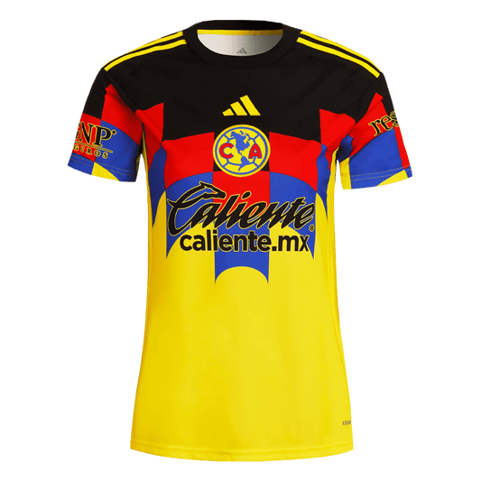 Women's Club America Home Soccer Jersey 2025/26 Yellow