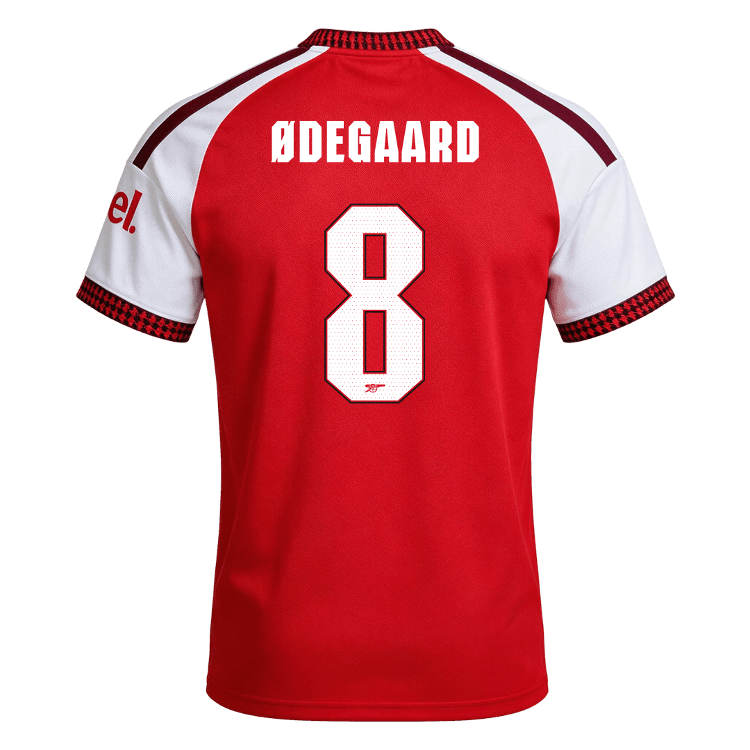ØDEGAARD #8 Arsenal Home Football Jersey 26/27 Red- UCL - image 11