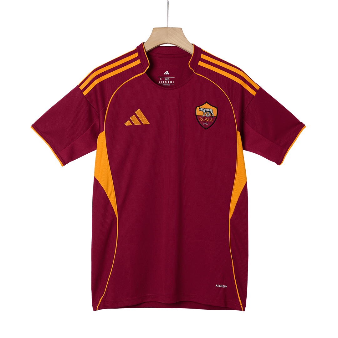 Roma Home Soccer Jersey Kit(Jersey+Shorts) 2025/26