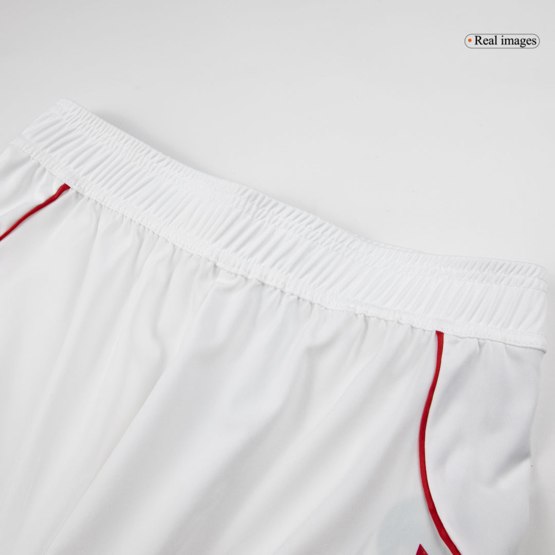 Authentic 25/26 Arsenal Home Shorts White